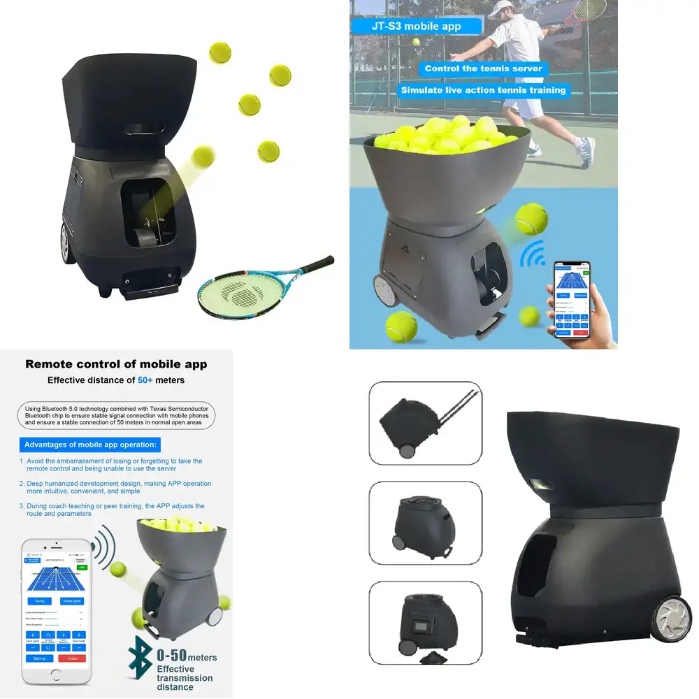 Sports Equipment App - Otomatik Tenis Topu Besleme ve Atma