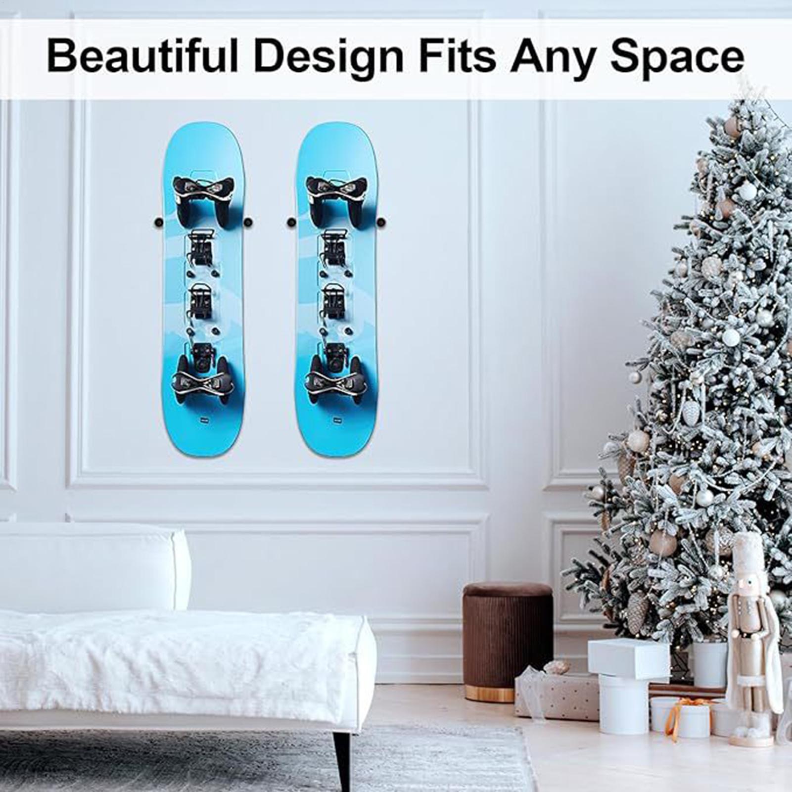 Sports Equipment Shop - Snowboard Duvar Askısı Dikey Snowboard Askısı