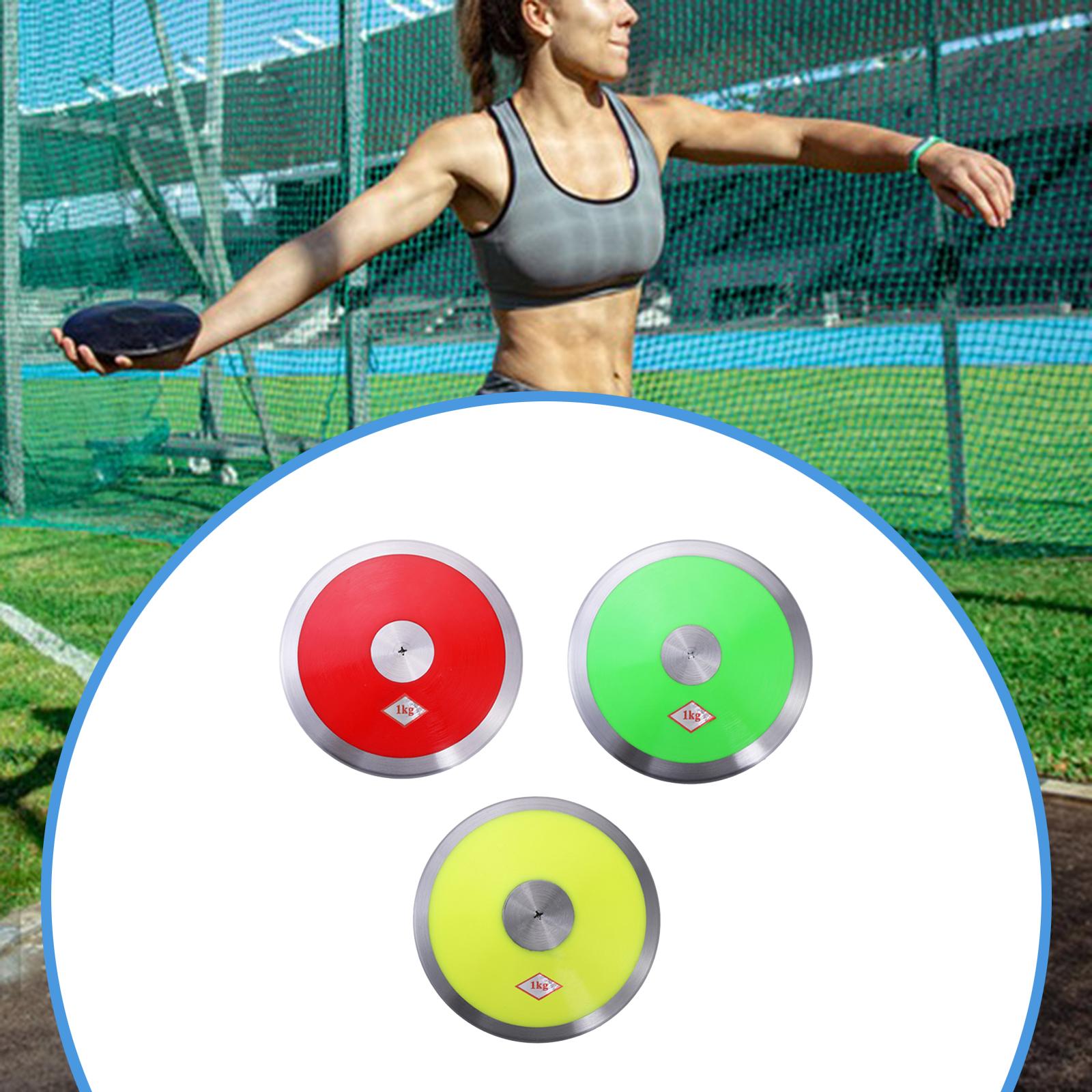 Discus Throw Training - 1 kg Çelik Çerçeveli ve Merkezli