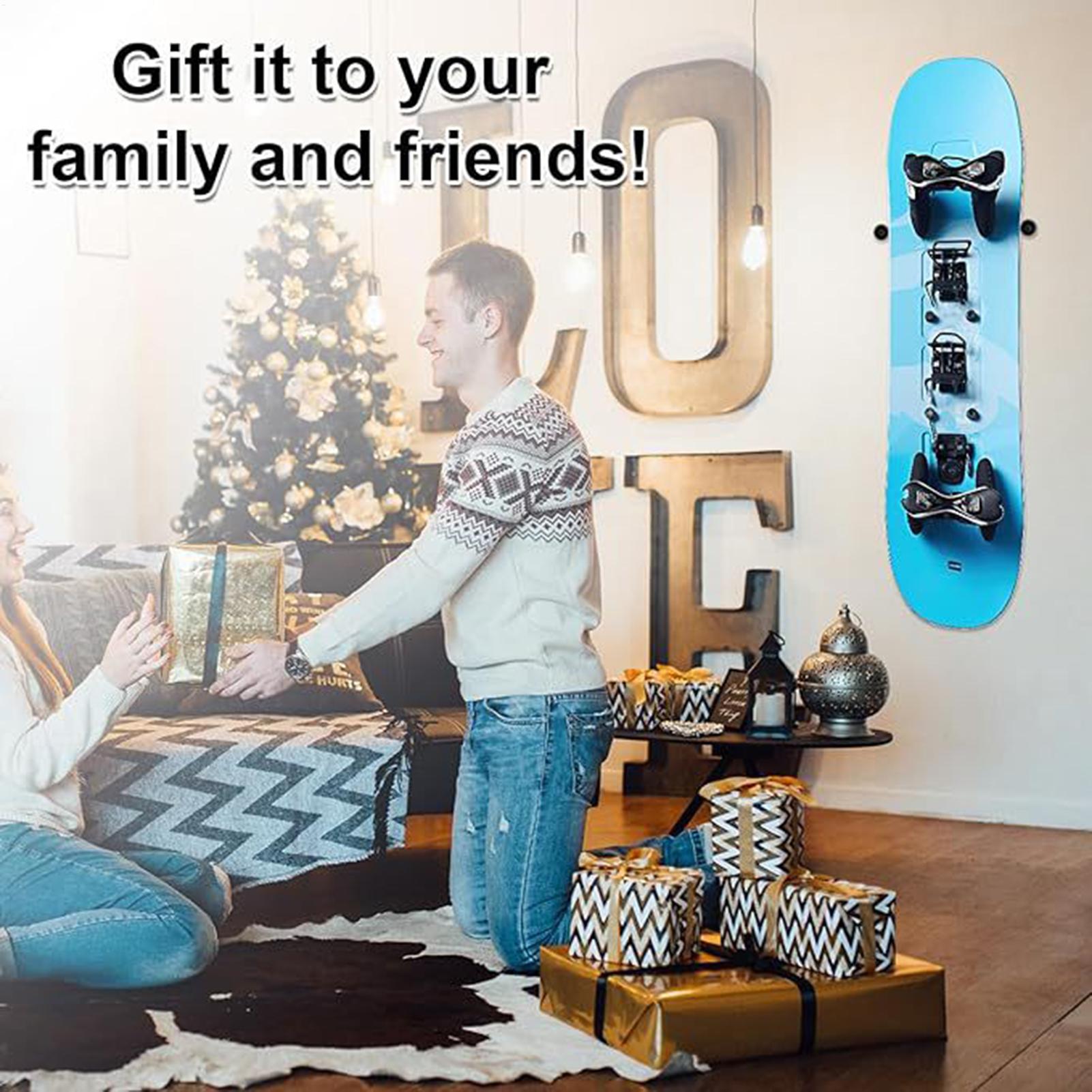 Sports Equipment Shop - Duvara Monte Kayak Askıları Dikey Snowboard