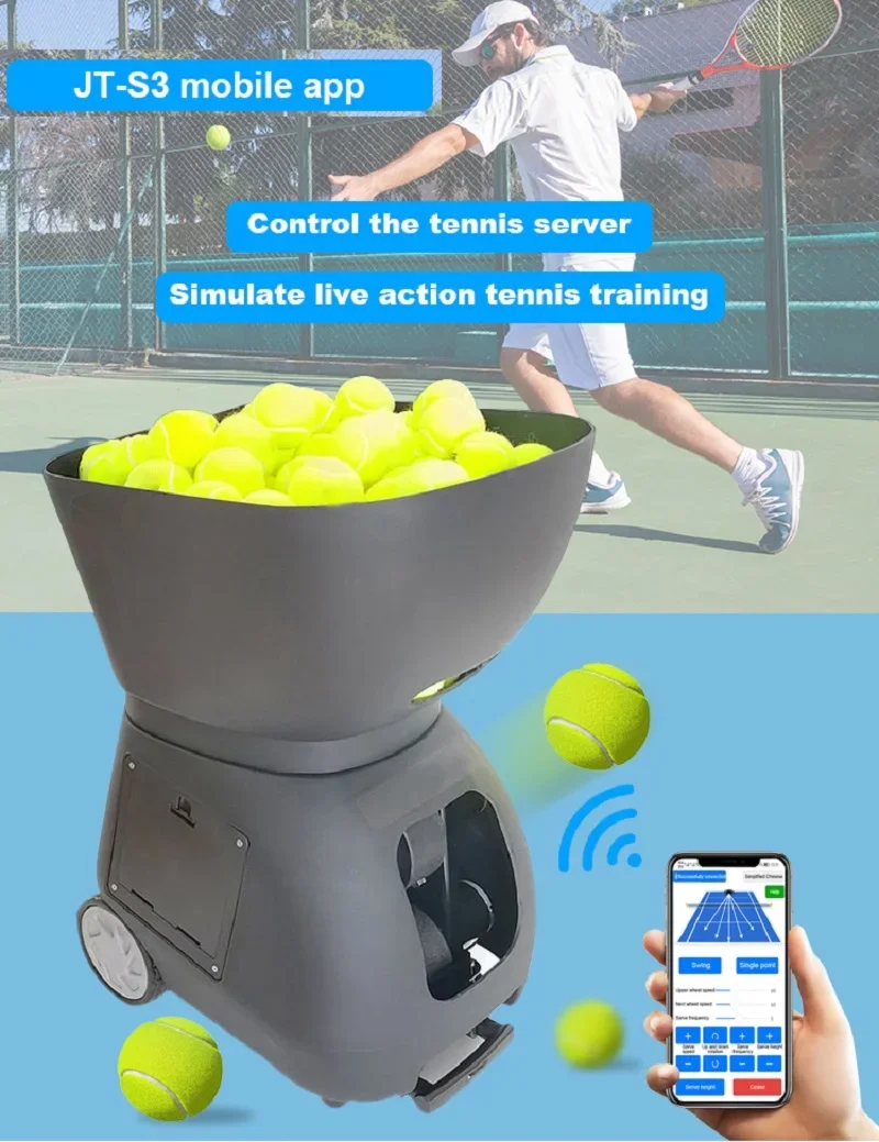 Otomatik Tenis Topu Besleme ve - Sports Equipment App incelemesi ve fiyatı