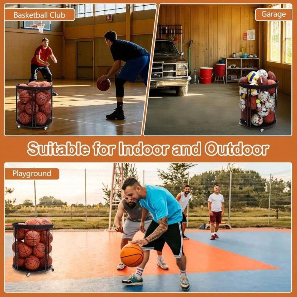 Ağır Hizmet Tipi Top Saklama A - Sports Equipment Organizer Rack incelemesi ve fiyatı
