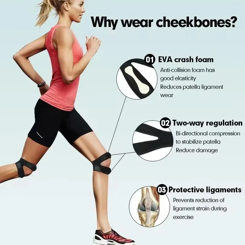 1PC Diz Koruma Fitness Ekipman - Sports Equipment Knee Support incelemesi ve fiyatı