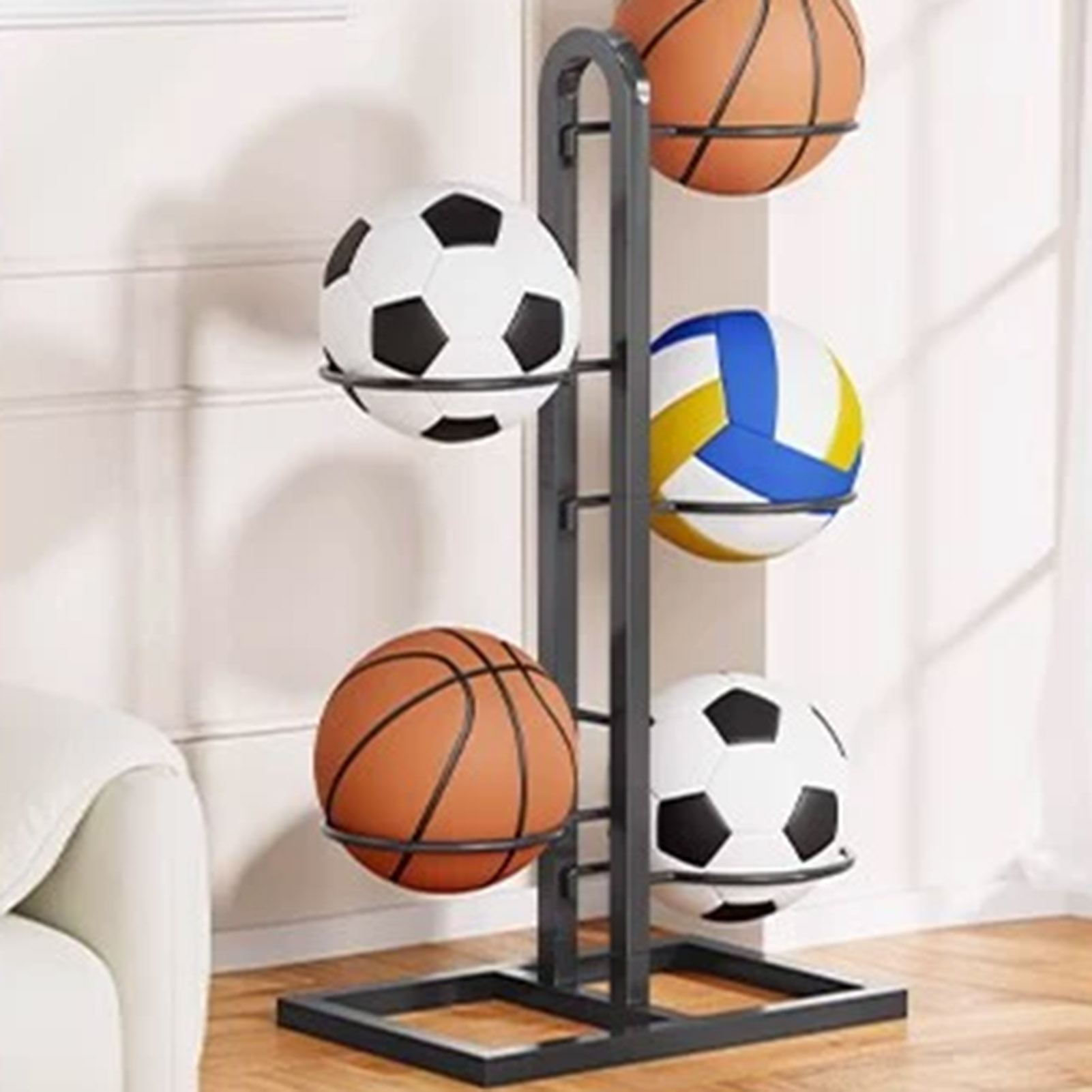 Katlanabilir Basketbol Rafı Ço - Sports Equipment Organizer Rack incelemesi ve fiyatı