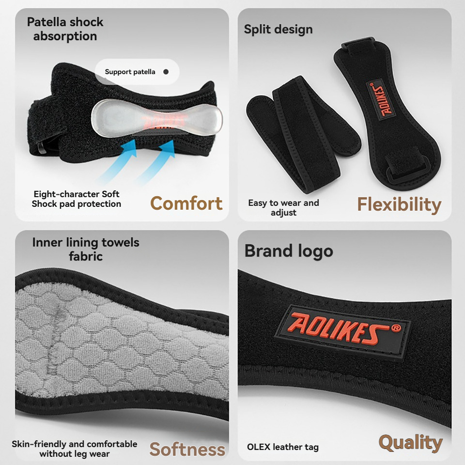 AOLIKES 1 ADET Spor Patella Br - Volleyball Knee Pad incelemesi ve fiyatı